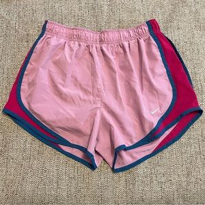 Nike DRI-FIT Women's Pink Pull On Athletic Shorts, Medium